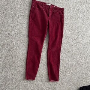 A& EUC Skinny midrise Corduroy